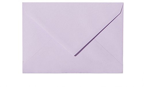 Paper24 25 Briefumschläge C6 Flieder