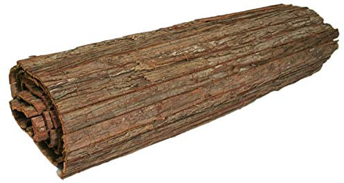 Papillon Bark Natural Garden Fence Screening Roll Privacy Wind/Sun Protection 4m x 2m (13ft 1in x 6ft 6in)