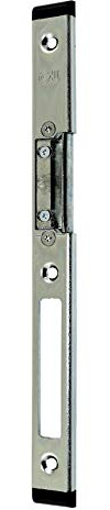 GU BKS Secury Haustür Schließblech mit AT-Stück Links 235x22x6mm U-Stulp