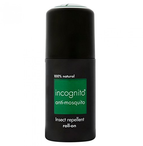 INCOGNITO Insect Repellent Roll on 50 ml - Maximum Strength, Vegan, DEET free formula - Mosquito Repellent and Effective On All Biting Insects - Travel Friendly - Bug Repellent Suitable for Humans, Transparent