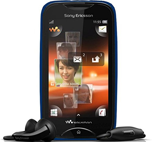 Sony Ericsson Mix Walkman WT13i Blue on Black