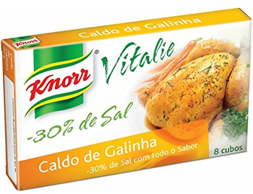 Knorr Vitalie Hähnchen Brühwürfel Low-Natrium 80g (8x10g)