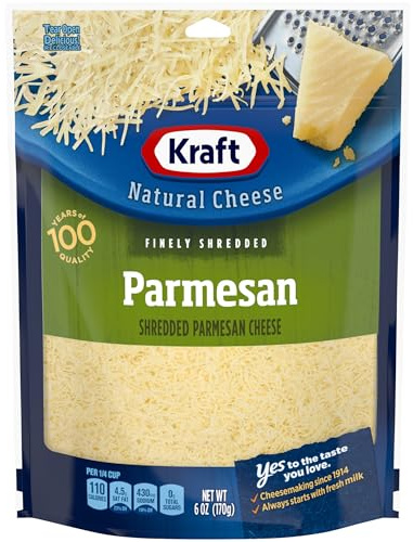 Kraft Natural Finely Shredded Parmesan Cheese (6 oz Bag)