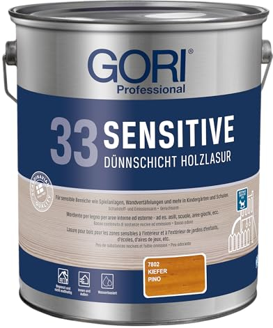 Gori 33 Holzlasur Die Ökologische 5 Liter Kiefer 7802