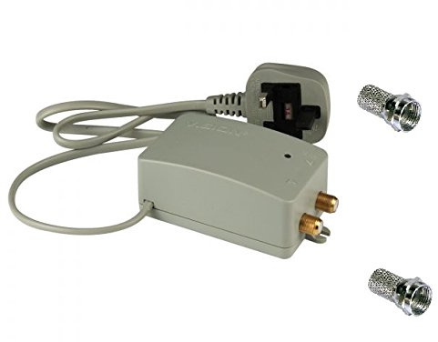 Vision V23-1201 100 mA Power Supply Unit for TV Aerial Masthead Amplifier - Grey