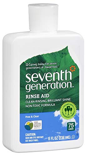 Seventh Generation Free & Clear Dish Rinse Aid 236 ml