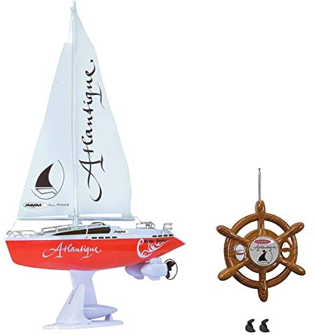 JAMARA 040250 Atlantique Segelboot 2 Kanal 27MHz – 2 Antriebsmotoren