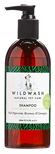 WildWash 5060341660030 Haustier Hund Shampoo für Tiefe Reinigung und Desodorierenden, 300 ml