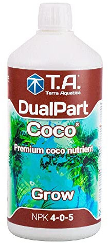 Engrais / Nutrient minéral GHE FloraCoco Grow / Croissance (5L)