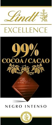 Lindt Chocolat noir absolu extra fin 99% cacao - La tablette de 50g