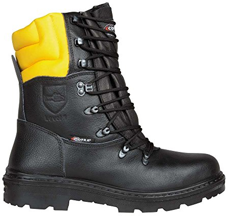 Cofra WOODSMAN SRC Sicherheitsstiefel mit Schnittschutz, schwarz, Größe 40, 25580-000