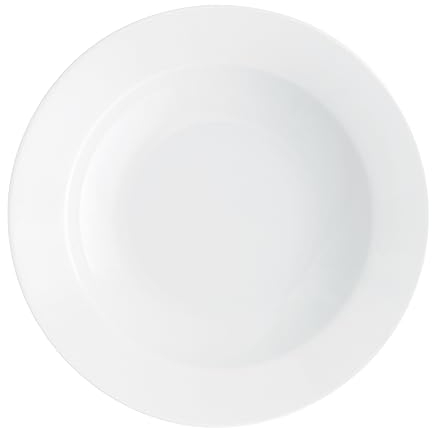 KAHLA Pronto Suppenteller 22 cm | weißer Salatteller aus Porzellan