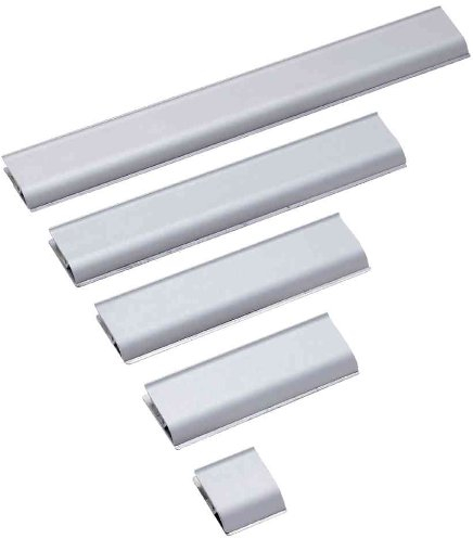 Maul Klemmleiste Aluminium B 4,0 cm x L 30,5 cm Klemmweite 1 cm