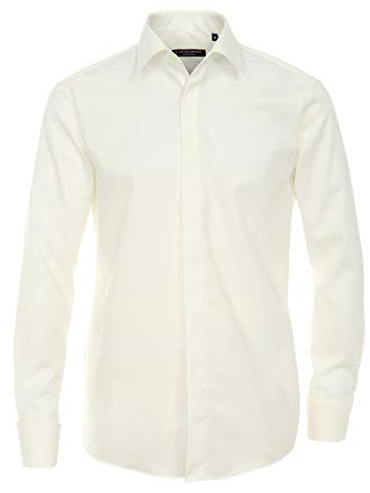 CASAMODA Businesshemd Uni Comfort Fit Champagner 43