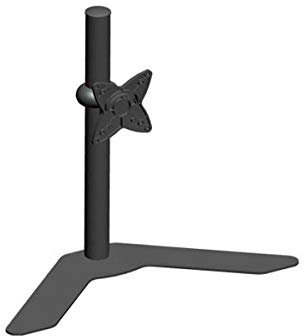Monoprice 105970 Black Adjustable Tilting Single Desk Mount Bracket for LCD/LED TV