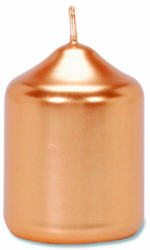 Darice mini pelarljus – metalliskt guld – 5 x 6 cm
