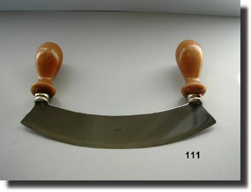 MEZZALUNA INOX VERSIONE LUSSO