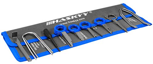 HASKYY 20 Pezzi. Strumento di rimozione da Incasso I per Radio navigatore, sblocco, smontaggio