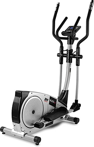 PROACTION BH Fitness NLS12 Dual G2351 Bicicleta eliptica. 10 Kg. Zancada de 30 cm. 9+10 progrmas. 4 perfiles Personalizables