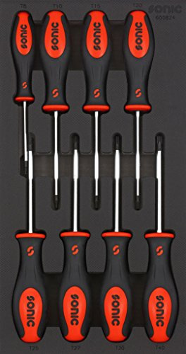 SONIC 600824 - Set di 8 cacciaviti TX SFS 1/3
