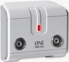 One For All SIGNAL BOOSTER TV 2-WAY OFA | AERIAL/SATELLITE AMPLIFIERS/DISTRIBUTION AERIAL SATELLITE EQUIPMENT, 1 X QTY - SV9602