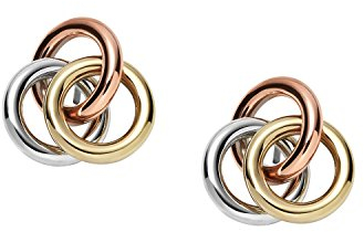 Fossil Ohrringe Für Frauen, 1,27 Cm Multicolor Edelstahl-Ohrringe, JF01819998