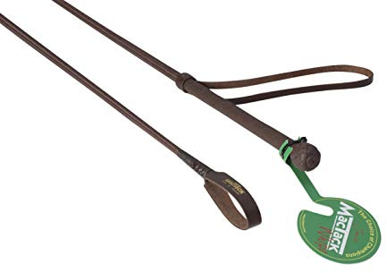 MacTack Unisex's Brown Junior Riding Whip with Handle and Keeper Cw2/b 24, Regular