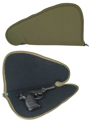 Mil-Tec pistolfodral stor oliv