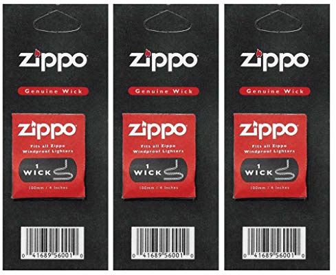 3 x original zipo veke/wick ny!