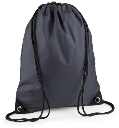 BagBase Sac de gym taille unique graphite
