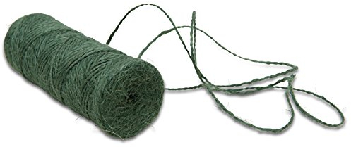 Windhager Gartenschnur Jute Juteschnur Jutegarn Bastelschnur, Grün, 70m x 1,5mm, 06236