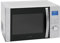 Tarrington House Microonde MWD5130, acciaio inox/vetro, 30 L, 1000 W, 230 V, 6 livelli di potenza e funzione di scongelamento, piatto girevole (ø 31,5 cm), display LED, argento, ideale per gastronomia