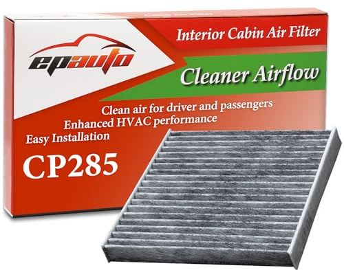 EPAuto CP285 (CF10285) Premium Cabin Air Filter includes Activated Carbon