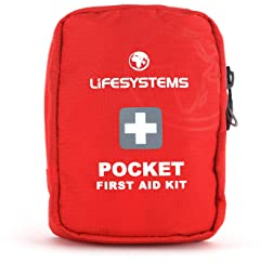 Lifesystems Pocket First Aid Kit, CE Certified Contents, Specifically Designed for Hiking and Outdoor