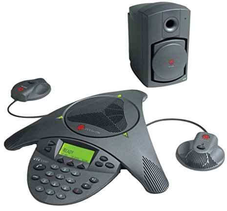 Polycom SoundStation VTX 1000 Conference Telephone - Mics and Subwoofer Not Included