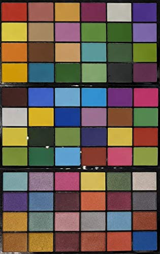 Palette Dust Set 72/Pkg-48 Matte Colors & 24 Dazzler Colors