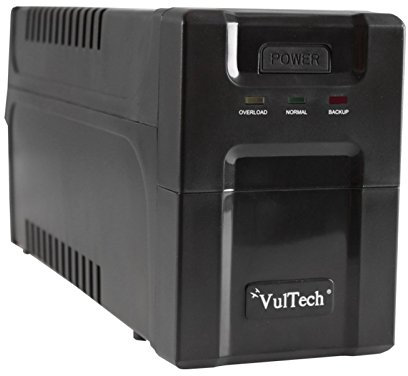 Vultech GS-1000VA PRO 1000VA 3AC outlet(s) Compact Black uninterruptible power supply (UPS) - Uninterruptible Power Supplies (UPSs) (1000 VA, 530 W, 170 V, 265 V, 170 V, 265 V)