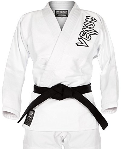 VENUM Contender 2.0 Kimono BJJ GI, Unisex Adulto, Blanco, A3
