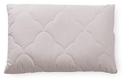 Öko Planet Bio Kopfkissen mit Dinkelfüllung 40x60 cm, Dinkelkissen mit Bio-Baumwollbezug und 100% Dinkelspelz-Füllung