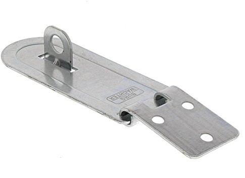 Burg-Wächter Set Panzer Überfalle und Schloss, Für flächenbündige Türen, Wetterfest verzinkt, PCC 120 + 222 40 SB