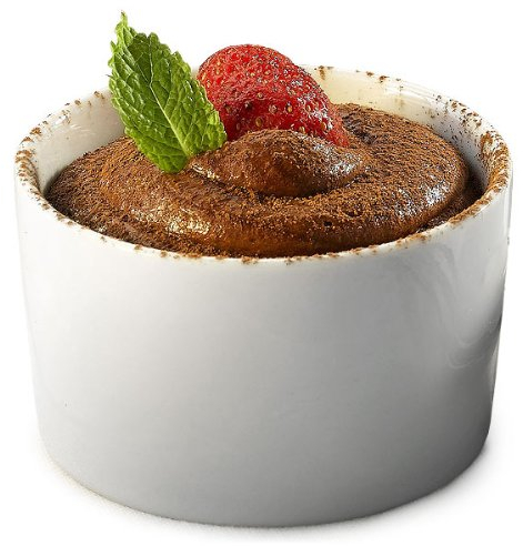 Sufe White Porcelain Ramekins 9cm - Pack of 6 | Ovenproof, Dishwasher Safe, 141.37 cm³ Capacity