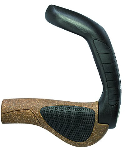Ergon GP5-L BioKork Ergo Fahrrad Griffe braun/schwarz