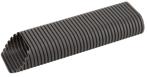 Fränkische Rohrwerke 29412092 MM-Rohr 2x 2m 92x50 Wellrohr Grau 40mm 4m