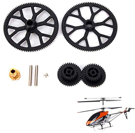 Unbekannt Original Zahnräder-Set für u. a. RC Hubschrauber Double Horse 9053, Modell, Ersatzzahnräder, Gear Ersatzteil 9053-08