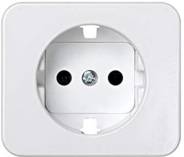 Simon 75041-60 placa de pared y cubierta de interruptor Blanco