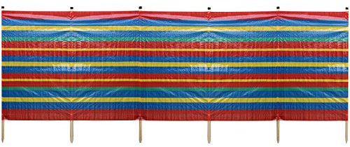Marko Outdoor 4-10 Pole Windbreak Beach Holiday Camping Garden Wind Breaker Shelter Sun Screen (6 Pole)