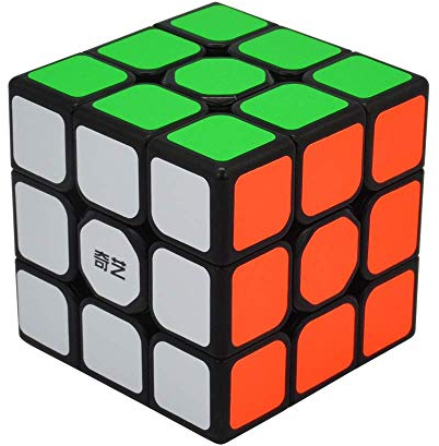QI YI TOYS Speed Cube 3x3x3 | Zauberwürfel der neuesten Generation schnell und glatt | langlebig und ungiftig | Zauberwürfel für Erwachsene und Jugendliche (Speedcube 3x3x3)