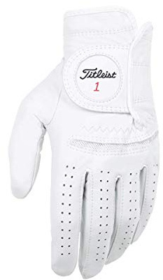 Titleist Perma-Soft Cadet (Short Fingers) Golf Glove. Men's, Left Hand (Right Hand Golfer), Medium