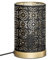 Atmosphera - Lampe Gypsy noire - métal ajouré H21.5 cm
