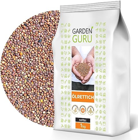 Ölrettich Gründüngung Samen 1000 g Frische Saat 1kg